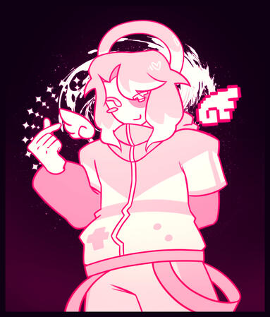 Clean line art, Flat colours Clean line art, Flat colours